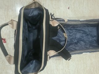 Mochila cambiador bebé con cuna incorporada