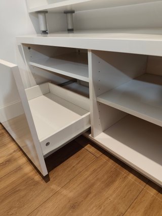 Mueble TV IKEA BYÅS Blanco