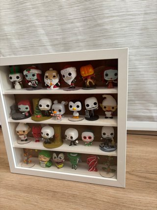 Expositor para figuras funko pocket pop Blanco