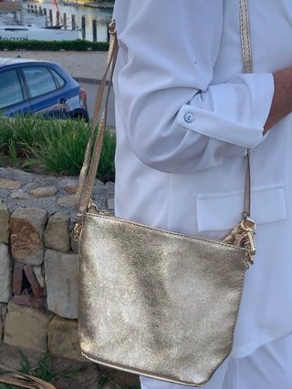 Bolso de piel de mano y bandolera fiesta mujer