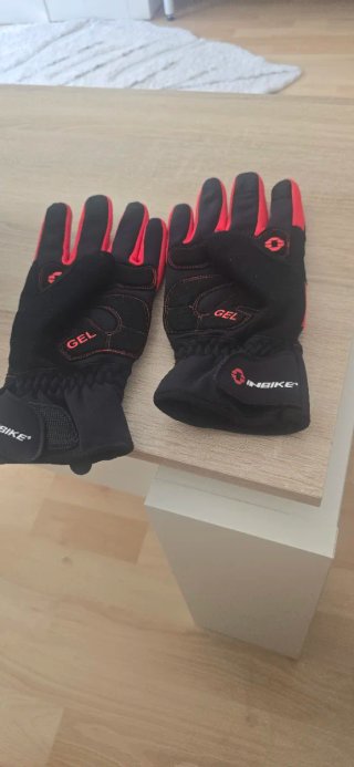 Guantes INBIKE Talla M/L Negro y Rojo