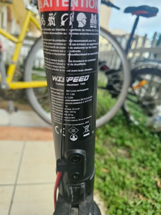 Patinete Eléctrico Wispeed T850