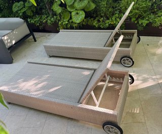 2 Hamacas Expormin Beige/Gris