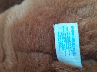 Oso peluche marrón