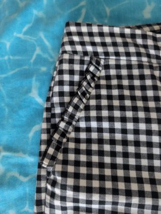 Pantalones cuadros Zara Talla S