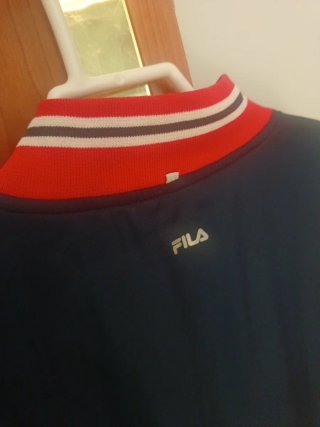 Chaqueta Fila azul y roja