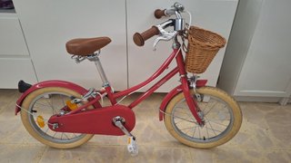 Bicicleta Bobbin Gingersnap 16 Roja Vintage
