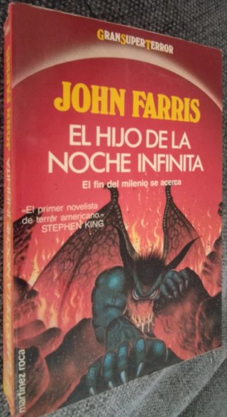 El Hijo De La Noche Infinita, libro.