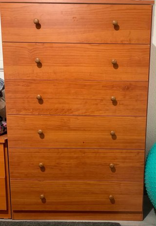 Dormitorio completo madera