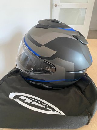 Casco Moto HJC I71 MC2SF Negro/Azul