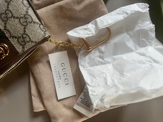 Llavero Gucci Ophidia con cremallera