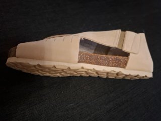 Sandalias piel beige n°36 a estrenar.