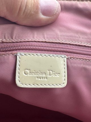 Bolso Dior Trotter Nº 2 Rosa Beige