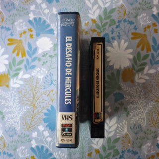 VHS El Desafío de Hércules Lou Ferrigno