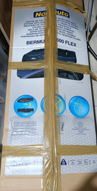 Cofre de techo Norauto Bermude 600 FLEX