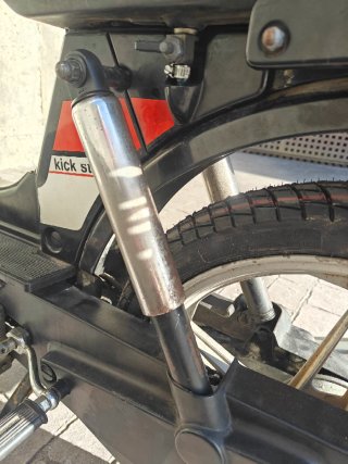 Suzuki Maxi S Moped Negra Matriculada