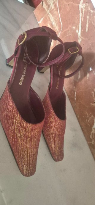 Zapatos Pomaress Vazquez Mujer Tacon Fiesta