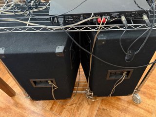 Equipo JBSYSTEMS: Amplificador VX200 y 2 Altavoces
