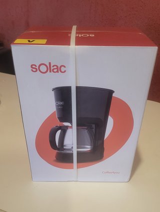 Cafetera goteo SOLAC CF4036 12 tazas. A ESTRENAR.