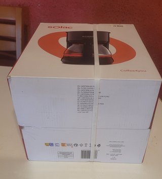 Cafetera goteo SOLAC CF4036 12 tazas. A ESTRENAR.