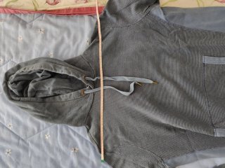 Felpa Scout Luxury Wear uomo L blu righe