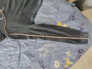 Felpa Scout Luxury Wear uomo L blu righe