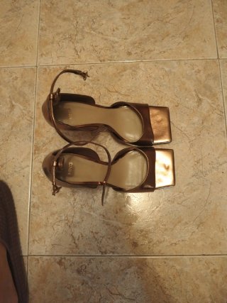 Sandalias Mango Fiesta Bronce 8cm
