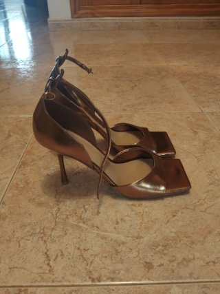 Sandalias Mango Fiesta Bronce 8cm