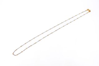 Cadena barbada oro 18k combinado