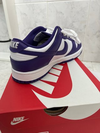 Nike Dunk Low Morado y Blanco