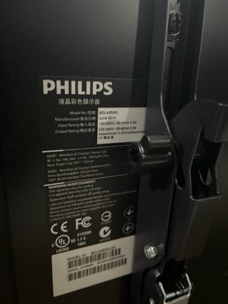 Monitor Philips Gris y Negro 55X95