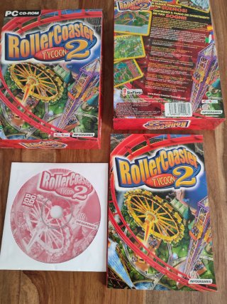 RollerCoaster Tycoon 2 PC CD-ROM