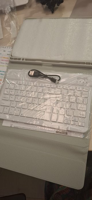 Funda Teclado Bluetooth Gris