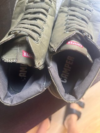 Zapatillas Camper altas verdes T40