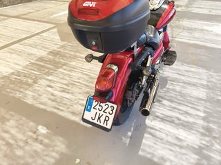 Daelim Daystar 125cc Moto Cruiser Roja
