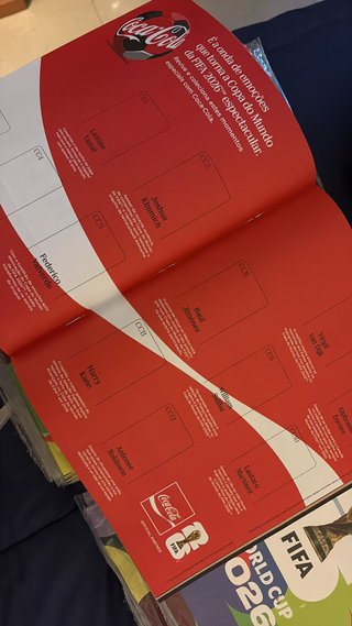 Lote 40 Álbum Panini Mundial FIFA 2026