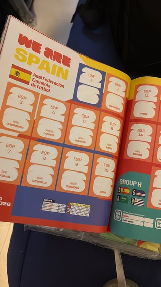 Lote 40 Álbum Panini Mundial FIFA 2026