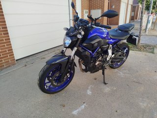 Yamaha MT-07 2015 Naked Azul/Negro