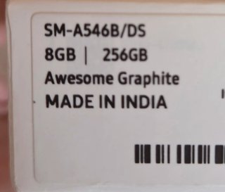 Samsung Galaxy A54 5G 256GB Negro