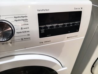 Lavadora Bosch 8kg Serie 6