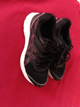 Zapatillas Asics Jolt 3 Mujer Negro/Rosa