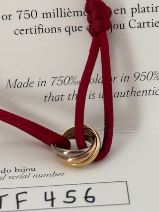 Pulsera Cartier Trinity Oro