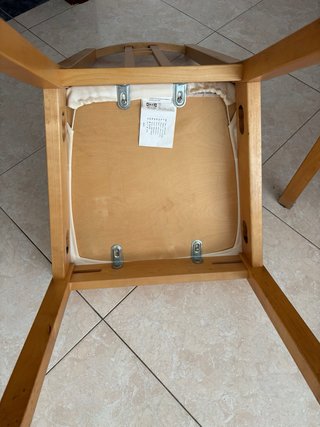 4 Sillas Comedor IKEA ARON Madera