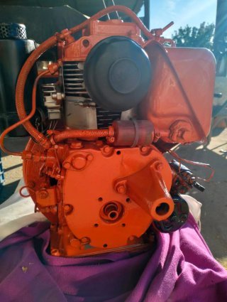 Motor Diter 9cv D986 con motor de arranque