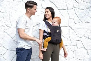 Mochila Portabebés Ergobaby Aerloom Negra