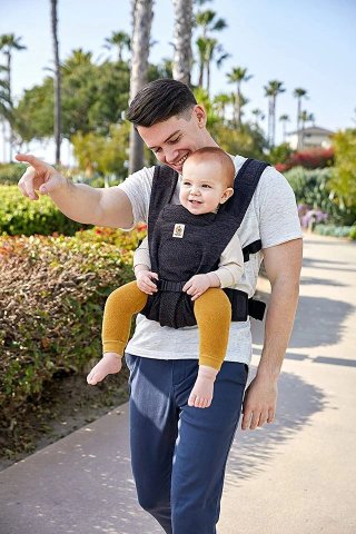 Mochila Portabebés Ergobaby Aerloom Negra