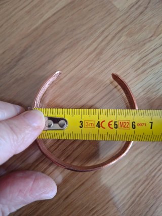 Braccialetto Rame Handmade Artigianale