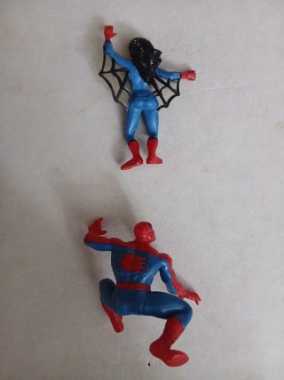 REBAJADO .Lote Figuras PVC Marvel Spiderman