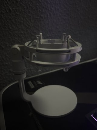 Micrófono HyperX Blanco Como Nuevo