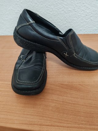 Zapatos bajos negros señora